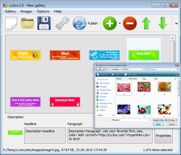 CU3OX software