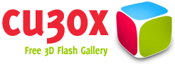 cu3ox - Free 3D Flash Slideshow 3D Flash Gallery