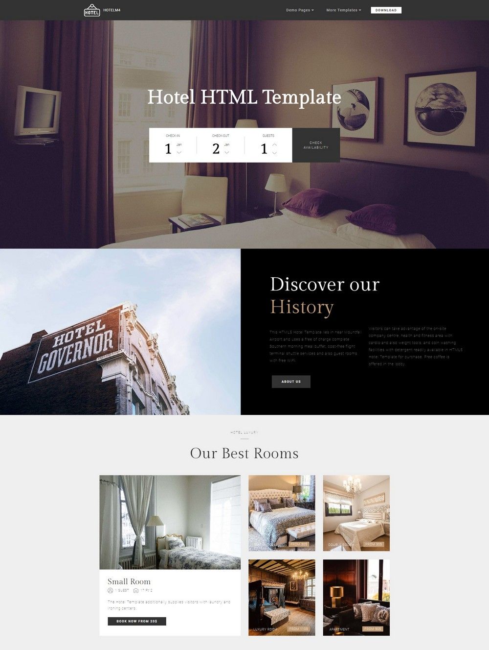 Hotel HTML Template