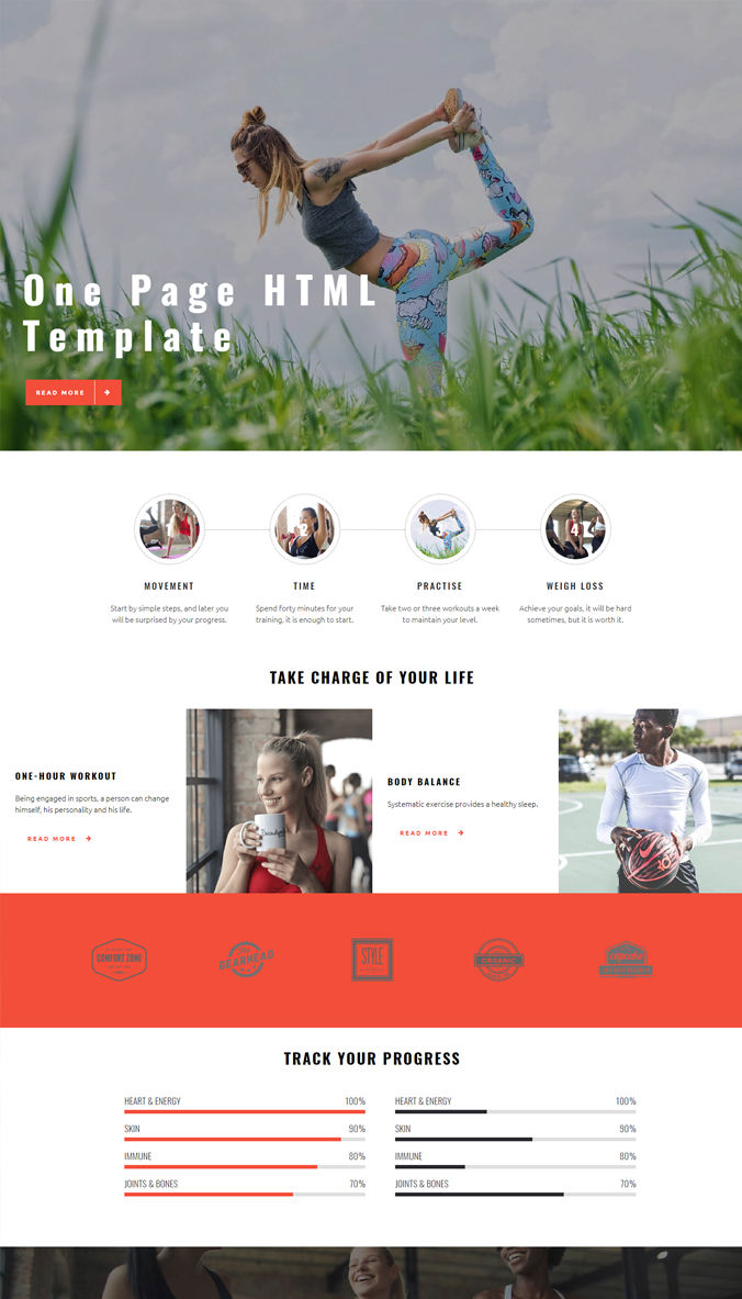 Personal Template for Website